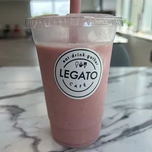 strawberry and banana smoothie