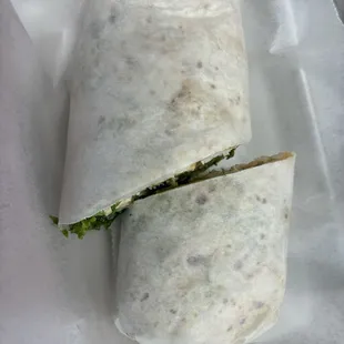 Full unwrapped Legato Chicken wrap