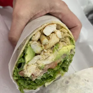 Legato Chicken wrap