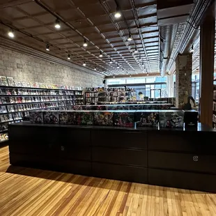 a view of the inside of a store