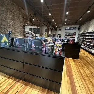 Rows and rows of well organized comics