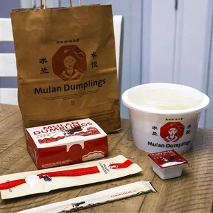 Takeout presentation: nicely done.