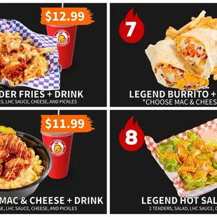 New Menu as of 10/05/21