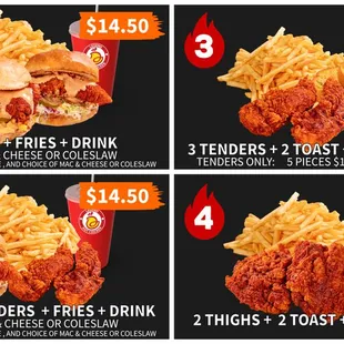 New Menu as of 10/05/21