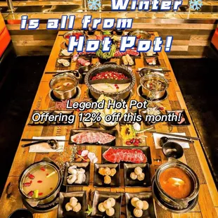 Come and check in show the advertising to stuff get 12 percent off . From today to the end of December Monday to Thursday only!!!