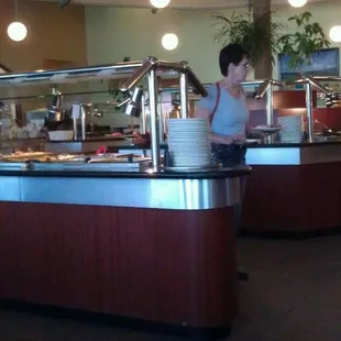 interior, sushi and sashimi