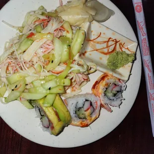 Sushi sampling