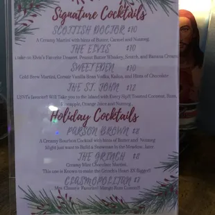 Drink menu (Dec2022)