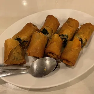 Crispy egg rolls