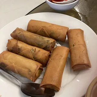 9. Deep Fried Spring Rolls