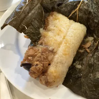 22. Mochi Rice in Lotus Leaf
