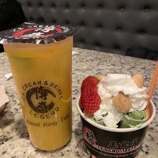 Yakult Mango Tea