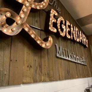 Just the sign on their wall