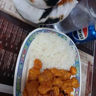 Orange chicken