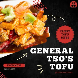 General Tso's Tofu