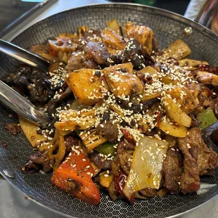Beef hot &amp; spicy pot