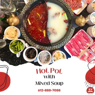 Hot Pot with Mixed Soup