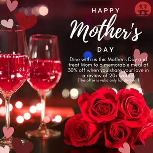 Celebrate Mother&apos;s Day with Legendary Spice! (Offer valid on Mother&apos;s Day only)
