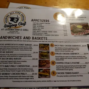 Great American food!