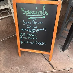 Today&apos;s Special