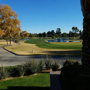 View from Legends down the 18th of the Catalina course!