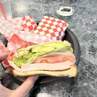 Turkey Avocado Sandwich
