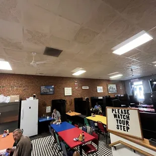 More of the dining area/entry