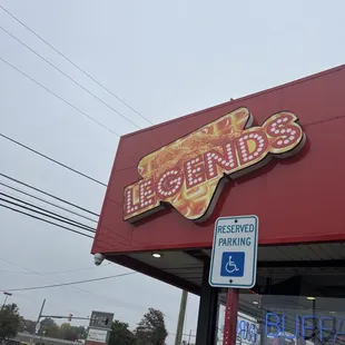 the front of the restaurant