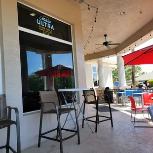 Outdoor seating