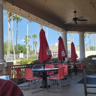 Outdoor seating