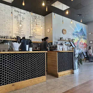 Barista bar at Legends