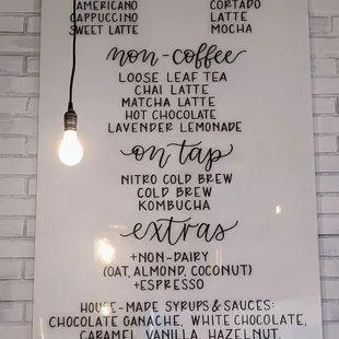 Menu Board  08-30-2024