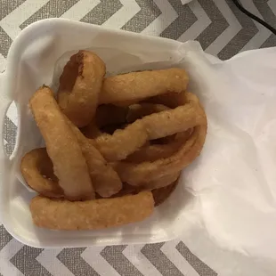 Onion rings.