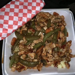Chicken stir fry