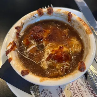 French onion soup
