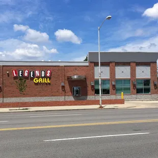 the front of the restaurant