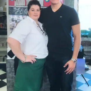 The Legendary Miss Age her self takes a picture with me 4 the wall of Legends!