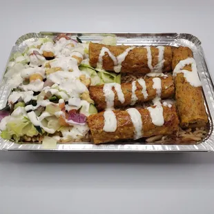 Kofta Over Rice