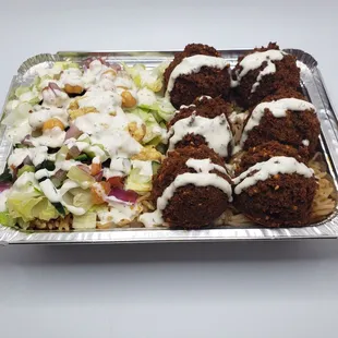 Falafel Over Rice