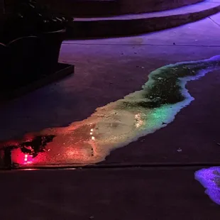 Even the puddles are gay!