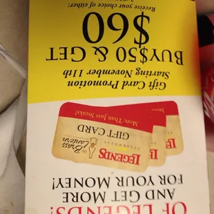 Gift card