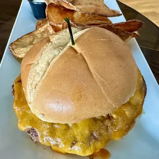 Cheddar Cheese Burger
