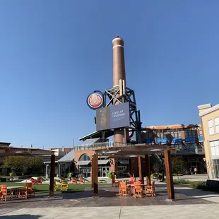 Center of the outlet mall