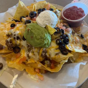 nachos, food