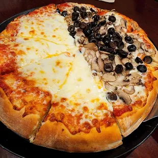 Kiddos.. My little one loves mushroom and olives.. my oldest daughter loves plain cheese.