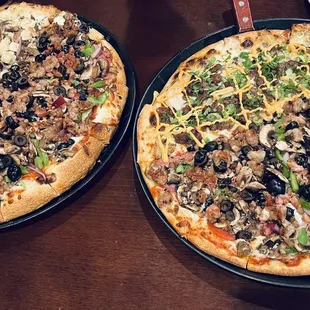 Our pizza spread