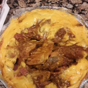 Disgusting chili cheese fries