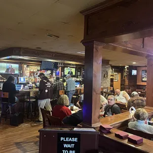 One more picture of inside the restaurant at the front door