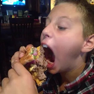 Double bacon cheeseburger