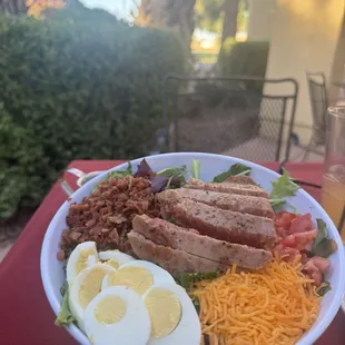 Ahí tuna cobb salad